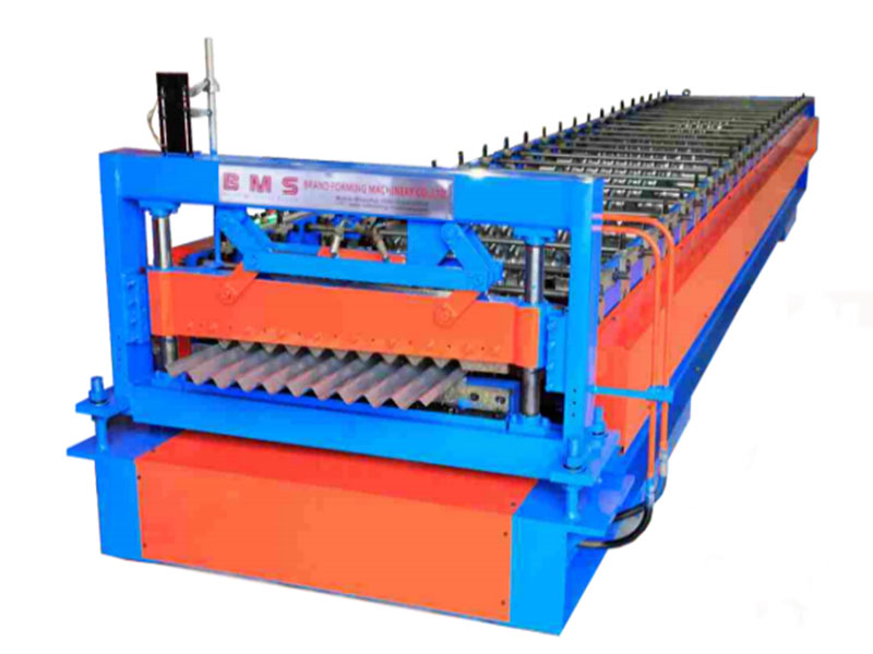 corrugated panel roll forming machine